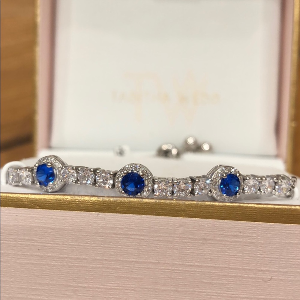 Tabitha Webb sterling Slider Bracelet - New in Box